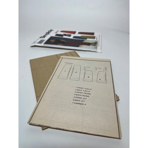 Vintage Simplicity Sewing Pattern Ladies Relaxed Fit Skirt Pattern 9336 UNCUT - Picture 3 of 3